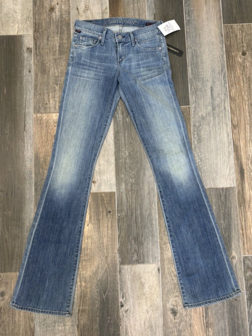 CITIZENS OF HUMANITY KELLY LOW RISE BOOTCUT JEANS SIZE 25 NEW WITH TAGS